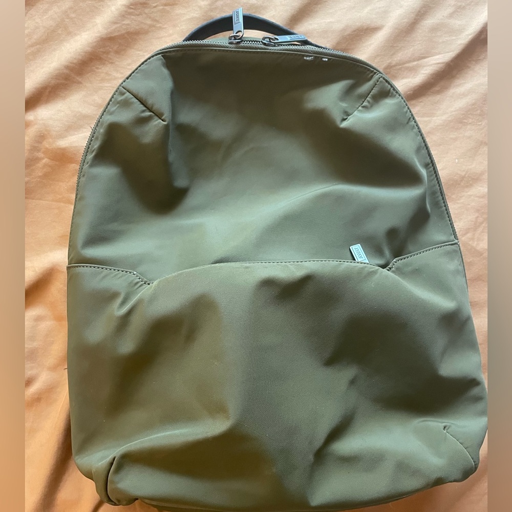Away The Everywhere Zip Backpack Olive Green